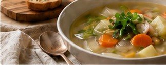 やさしい味の季節野菜スープ